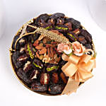 Premium Platter Of Dates And Dry Fruits