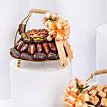 Duo Of Premium Platters With Dates And Baklawa