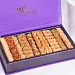 Mixed Baklawa Gift Box By Wafi