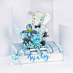 Baby Boy Joy Chocolate Tray