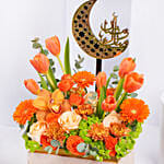 Ramadan Joy Flowers And Chocolates Box