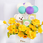 Happiness Flowers Combo For Childerns