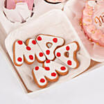 Carnations And Roses Bouquet And Treat Boxes