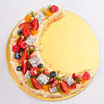 Cresecent Moon Fruits Cake