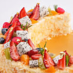 Cresecent Moon Fruits Cake