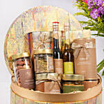 Bateel Nura Hamper and Hand Bouquet