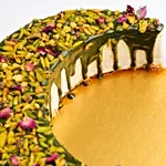 Kunafa and Pistachio Crescent Moon Cake