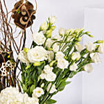 Shine of Holy Month Flowers Arrangement