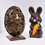 Easter Special Personalised Milk And Chocolate Eggs Trio