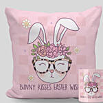 Easter Bunny Kisses Cushion And Mug