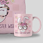 Easter Bunny Kisses Cushion And Mug