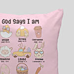 Easter Fun Pink Cushion