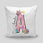 Easter Name Initials Cushion