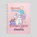 Easter Personalized Name Diary