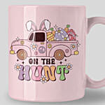 On The Hunt Easter Pink Mug