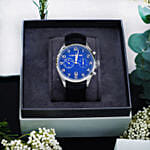 Cerruti Watch and Flowers Combo for Him