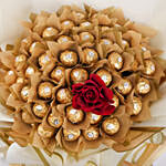 هدية الحب - باقة شوكولاتة فيريروروشيه 40 قطعة مغلفة
