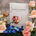 Floral Veins and Life Hayeti Scarf Tray By Lumena Maison