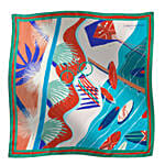 The Dubai Kite Beach Scarf By Lumena Maison With Flowers