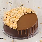 Chocolate Caramel Eggless Cake 8 Portion