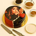 Dream Choco Photo Cake 4 Portion