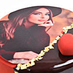 Dream Choco Photo Cake 8 Portion