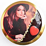 Dream Choco Photo Cake 8 Portion