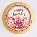 Gladiolus Delight Chocolate Half Kg Cake