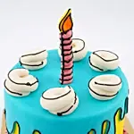 Drip and Bow Delight Marble Cake