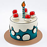 Ocean Breeze Celebration Vanilla Cake