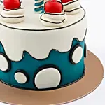 Ocean Breeze Celebration Vanilla Cake