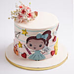 Luna the Little Dreamer Chocolate Cake