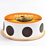 Onam Special Vanilla Cake 4 Portion