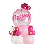 Rosy Birthday Arrangement for her