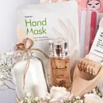 سلة هدايا خطوات العناية