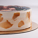 Birthday Special Caramel Photo Cake Half Kg