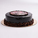 Chocolate Truffle Birthday Special Photo Cake Half Kg