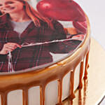 Anniversary Butterscotch Photo Cake 1.5 Kg