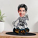 Halloween Skeleton Caricature