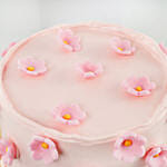 Pink Blossom Delight Chocolate Cake Red Velvet
