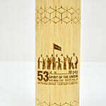 National Day Engraved Bamboo Bottle