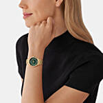 Michael Kors Lauryn Gold Tone Watch For Her