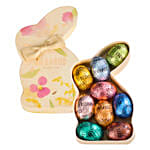 Pink Easter Bunnys  9 Chocolates