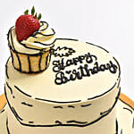 Comical Treat Birthday Chocolate Cake