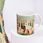 Bunny Cushion And Mug Combo