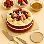 Red Velvet Cake 4 Portions