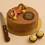 كيك شوكولا فيريروروشيه اللذيذ نصف كيلو