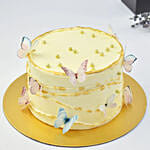 Best Wishes Butterfly Chocolate Cake