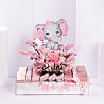 Baby Girl Chocolates Tray