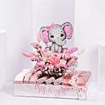 Baby Girl Chocolates Tray